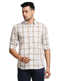 ColorPlus - Medium Khaki Casual Shirt