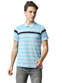 Park Avenue - Medium Blue Polo T-shirt
