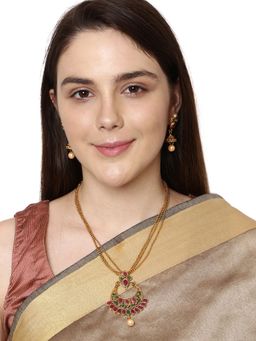 Anika's Creations - Anika's Creation Elegant Pendant Jewellery Set