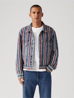 Levi's - Mens Stripes Multi-Color Denim Shacket