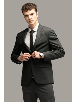 Snitch - Mens Grey Textured Blazer