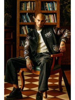 Snitch - Legends Vandal Black Varsity Jacket