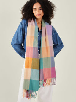 Accessorize London - Multi-Color Printed Polyester Scarf