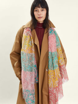 Accessorize London - Multi-Color Printed Polyester Scarf