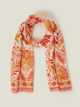 Accessorize London - Multi-Color Printed Polyester Scarf
