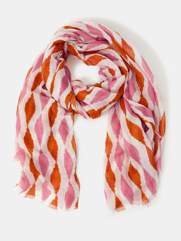 Accessorize London - Multi-Color Printed Polyester Scarf