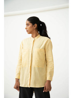 Saltpetre - Women Full Sleeves Relaxed Button Down Shirt