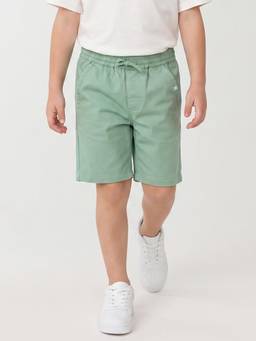 United Colors of Benetton - Boys Green Pure Cotton Shorts