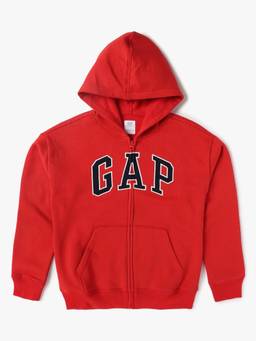 GAP - Unisex Red Cotton Blend Jacket