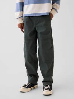 GAP - Unisex Green Cotton Blend Trouser