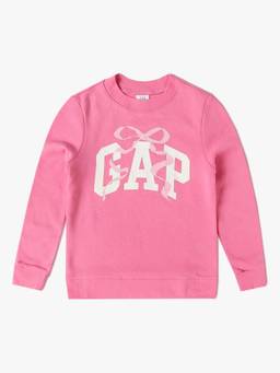 GAP - Unisex Pink Cotton Blend Sweatshirt