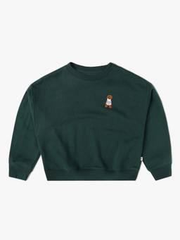 GAP - Unisex Green Cotton Blend Sweatshirt