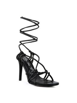 London Rag - Solid Black Heels