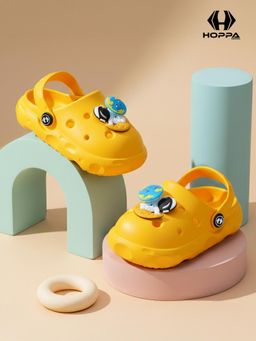 HOPPA - Kids Yellow Buzz Clogs