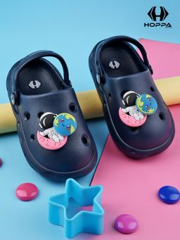 HOPPA - Kids Navy Blue Buzz Clogs