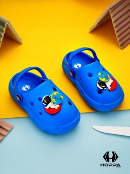 HOPPA - Kids Blue Buzz Clogs