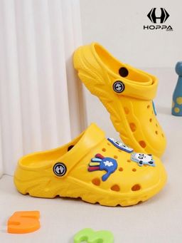 HOPPA - Kids Yellow Coucci Clogs