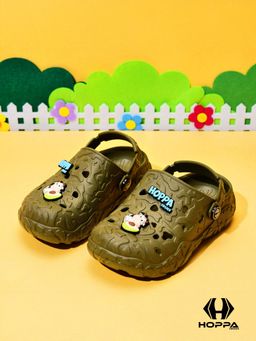 HOPPA - Kids Olive Rock Clogs