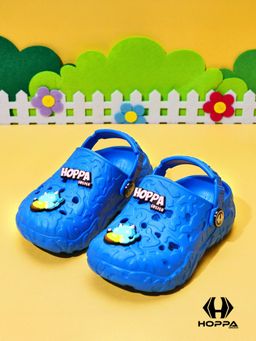 HOPPA - Kids Blue Rock Clogs