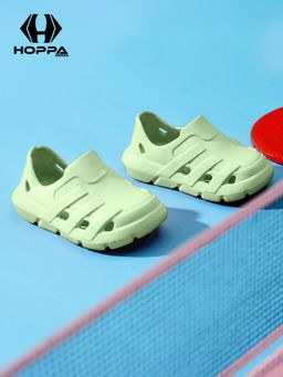 HOPPA - Kids Green Speedy Clogs