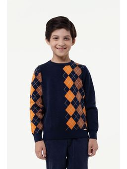 One Friday - Boys Multi Printed Sweater