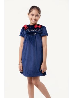 One Friday - Girls Navy Blue Dress