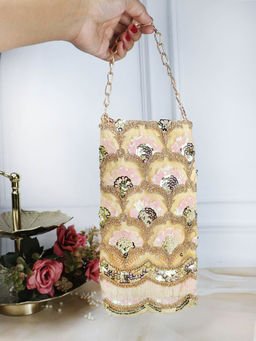 Soho Boho Studio - Gold Lush Phone Potli Bag