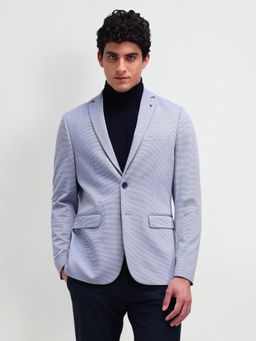 Arrow - Stripes Blue Full Sleeves Blazer