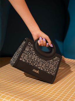 Zouk - Women Multi-Color Lattice Lace Zoe Sling Bag