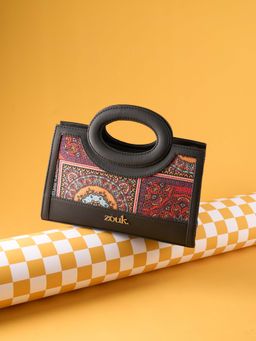 Zouk - Women Beige Mandala Print Zoe Sling Bag