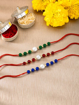 Peora - Traditional Legacy of Rakshabandhan with Pearl Rakhi