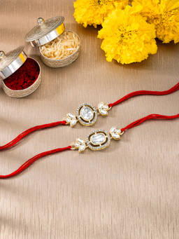 Peora - Traditional Legacy of Rakshabandhan with Pearl Rakhi