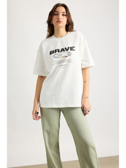 FREAKINS - Brave White T-Shirt