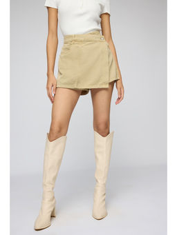 FREAKINS - Cloud Beige Denim Skorts