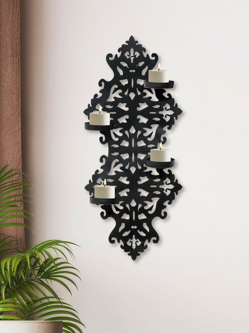 Metalsmith Tealight Hanging Holders -Diwali Decorations Items Wall Hanging
