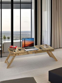 Metalsmith - Wooden Decorative Foldable Multipurpose Study Table