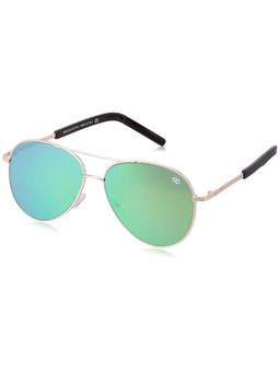 Gio Collection - UV Protected Aviator Sunglasses - Green