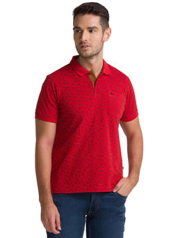 Parx - Dark Red Polo T-shirt
