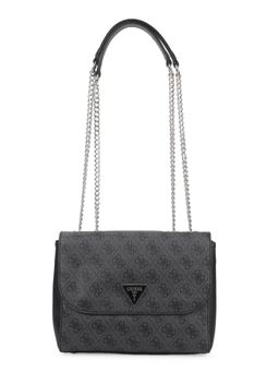 Guess - Cordelia Logo Cnvrtbl Xbdy Flp Black Sling And Cross Bags