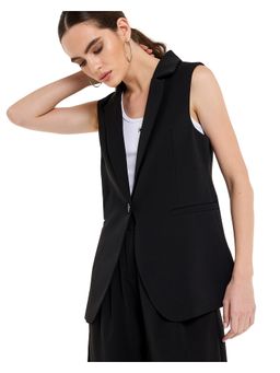 BCBG - Black Sleeveless Blazer