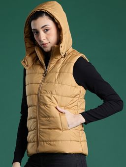 CAYMAN - Women's Solid Lightweight Hooded Puffer Jacket