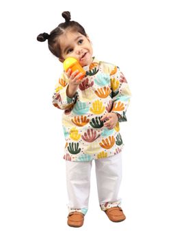 Mama & Peaches - Summer Printed Kurta & Pyjama (Set of 2)