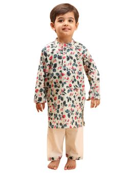 Mama & Peaches - Strawberry Fields Kurta & Pyjama (Set of 2)