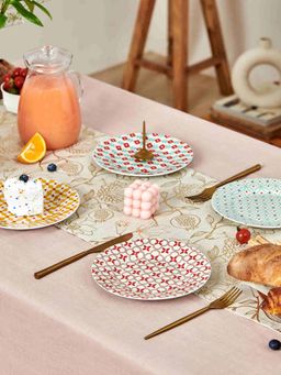 Chumbak - Afternoon Picnics Snack Plates Set of 4