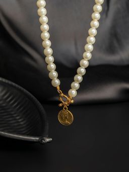 PRITA - Classic Elizabeth Coin Pearl Necklace