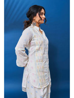 Tanoti - Women Ballon Sleeves Short Kurti