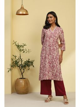 Biba - Falsa Cotton Straight Kurta