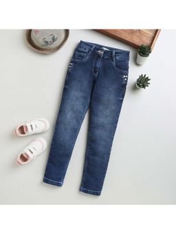 TINY GIRL - Adorn Revits Light Blue Ankle Length Denim Jeans