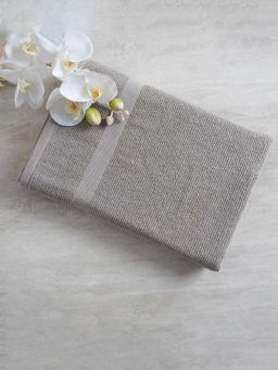 Pure Home + Living - Grey Prime Bath Towel