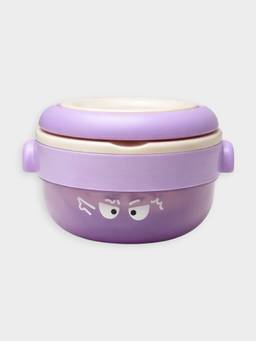 Mi Arcus - Purple Portable First Feed Baby Lunch Box - Travel-Friendly (18-24 Months)